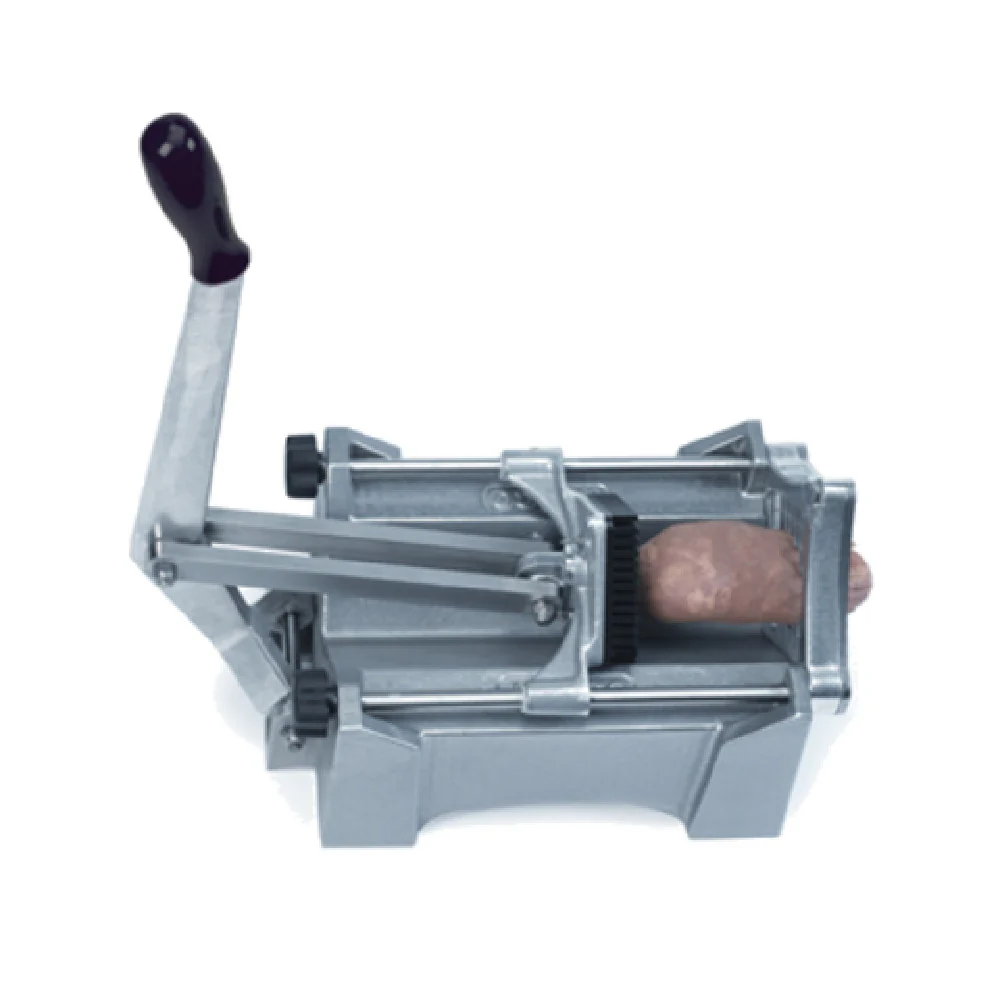 Nemco 56450A-2 10 Inch Manual French Fry Cutter with Black Polymer Push Block
