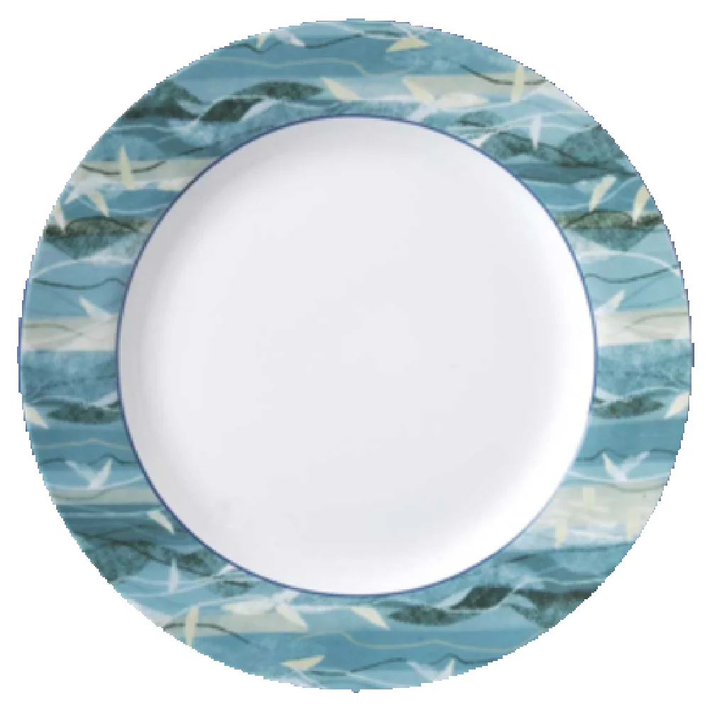 Vertex China RB-20-OA 11-1/8 Inch Round Plate Super White Polished Foot Vertex China RB-20-OA 11-1/8 Inch Round Plate Super White Polished Foot