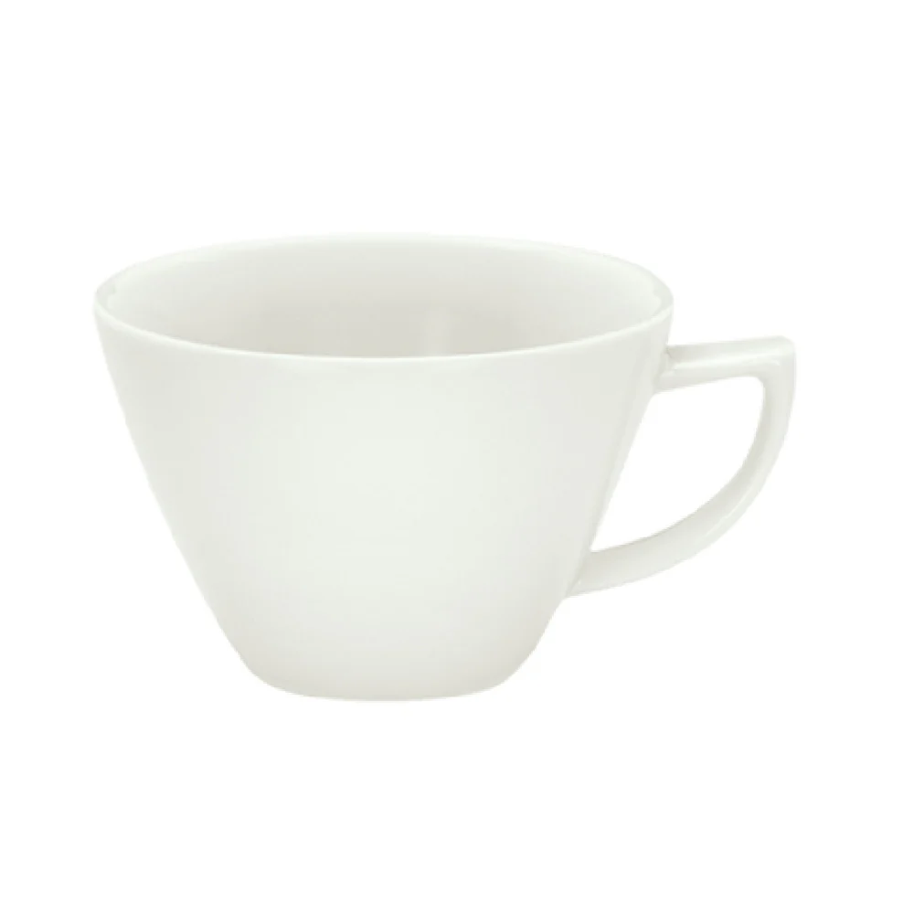 Libbey 9195280 10-1/4 oz Cup Non-stackable Round Porcelain China White