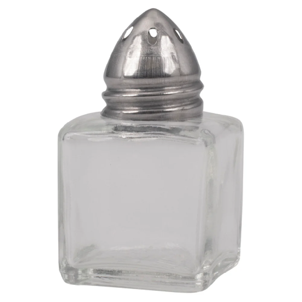 Stanton Trading 273S 1/2 Oz Cube Glass Salt and Pepper Shaker
