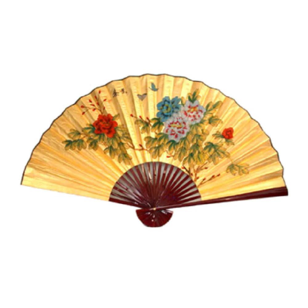 Town 28183 36 Inch Decorative Wall Fan Butterfly and Flower