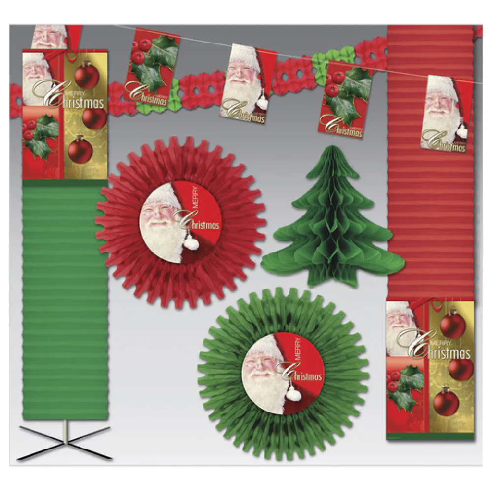 Hubert 25323 Decoration Kit Christmas Favorites 3000 Sq. Ft.