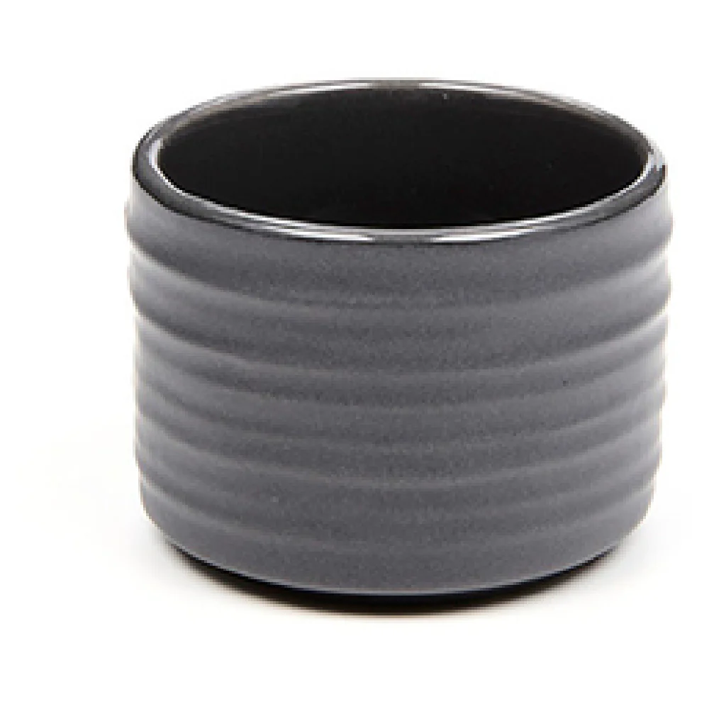 American Metalcraft PCG2 2 Oz Sauce Fry Cup Round Porcelain Gray