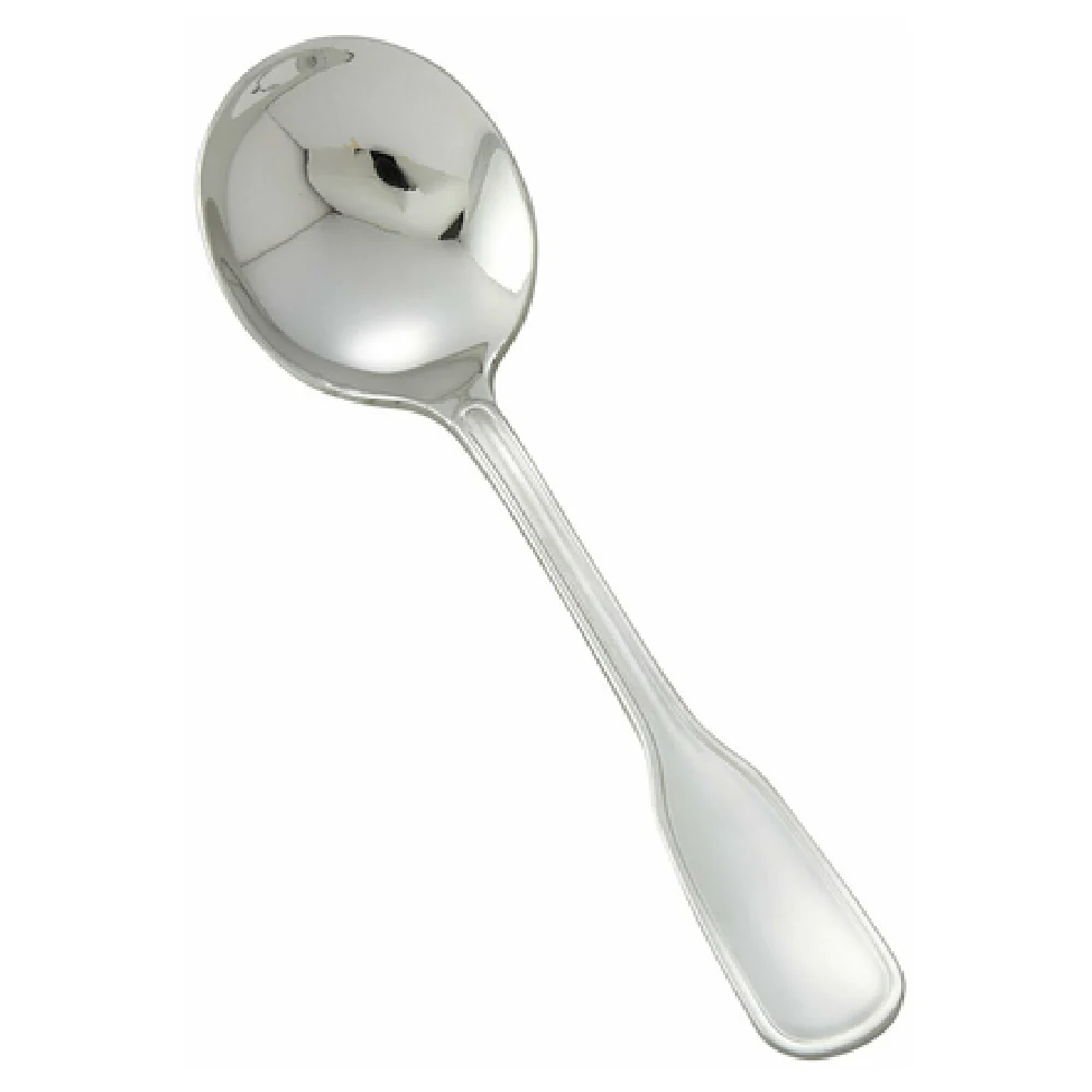 Winco 0033-04 6 Inch Bouillon Spoon Extra Heavy Weight Mirror Finish 18/8 Stainless Steel Winco 0033-04 6 Inch Bouillon Spoon Extra Heavy Weight Mirror Finish 18/8 Stainless Steel
