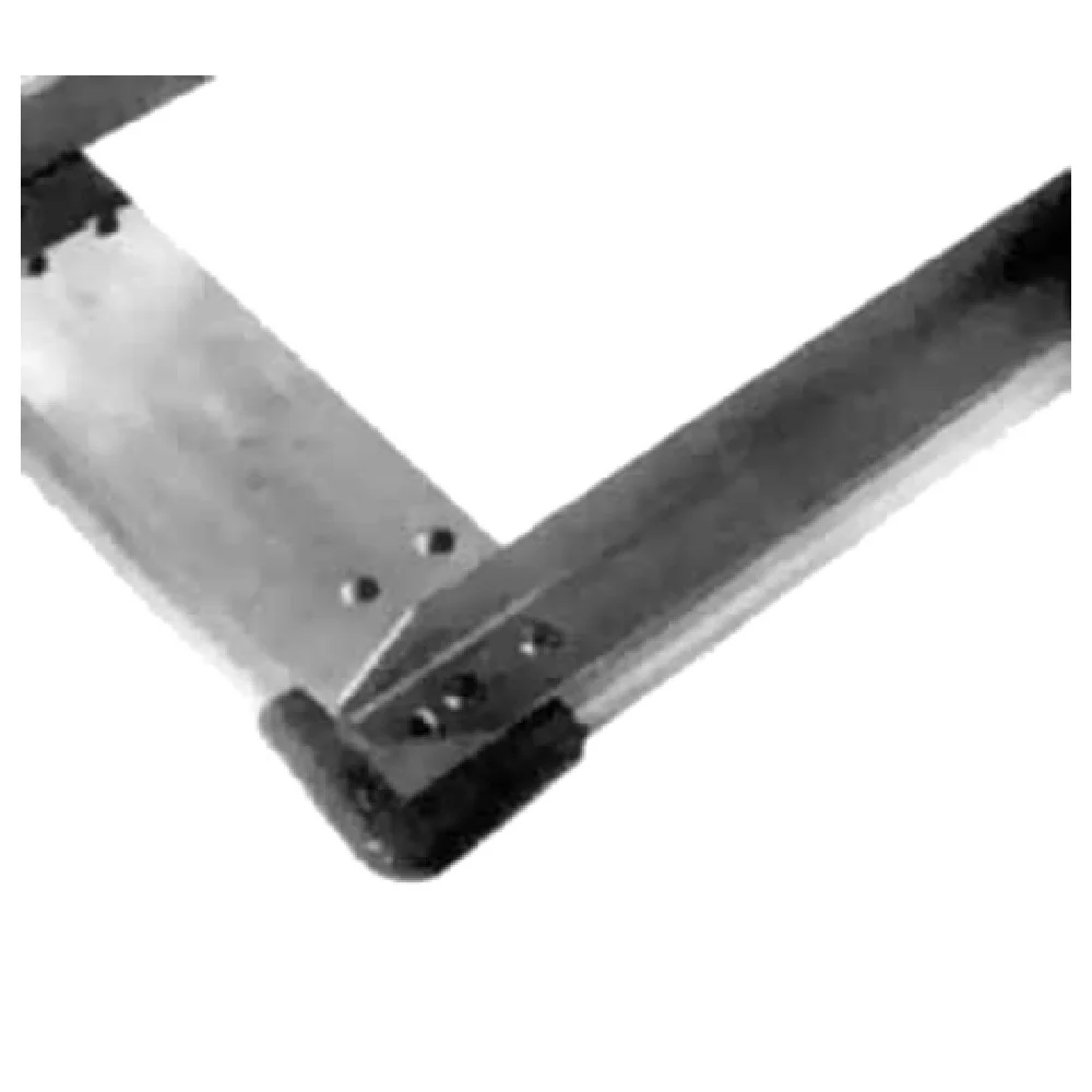 Metro D2424NP 24 Inch Aluminum Truck Dolly Frame with Wraparound Bumper