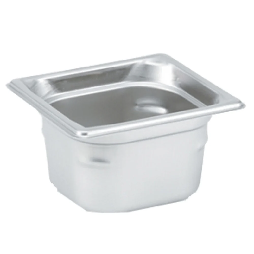 Vollrath 90622 1.1 Quart Super Pan 3® Gastronorm Food Pan Stainless Steel with Concave Corners Vollrath 90622 1.1 Quart Super Pan 3® Gastronorm Food Pan Stainless Steel with Concave Corners