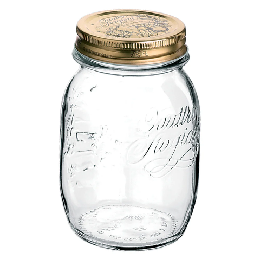 Steelite 4951Q492 17.0 Oz Storage Jar Soda Lime Glass Clear Finish