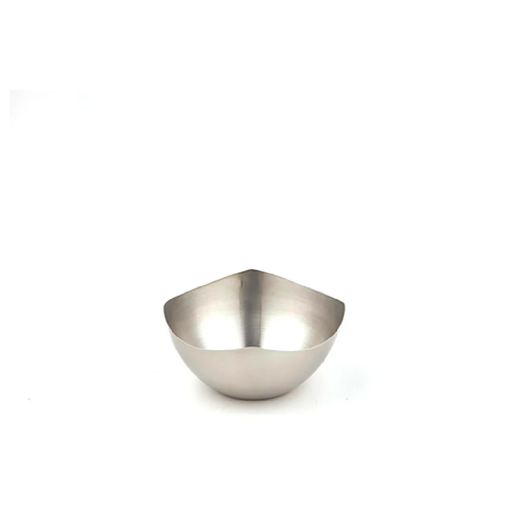 American Metalcraft SB400 5-1/2 Oz Stainless Steel Squound Snack Bowl Satin Finish