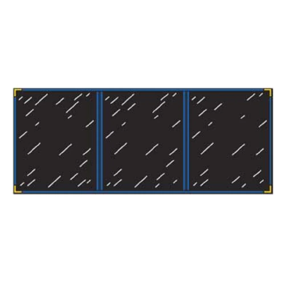 Menu Solutions RS130D 8-1/2 Inch Triple Panel Menu Cover Imitation Leather - 25 Bundles Menu Solutions RS130D 8-1/2 Inch Triple Panel Menu Cover Imitation Leather - 25 Bundles