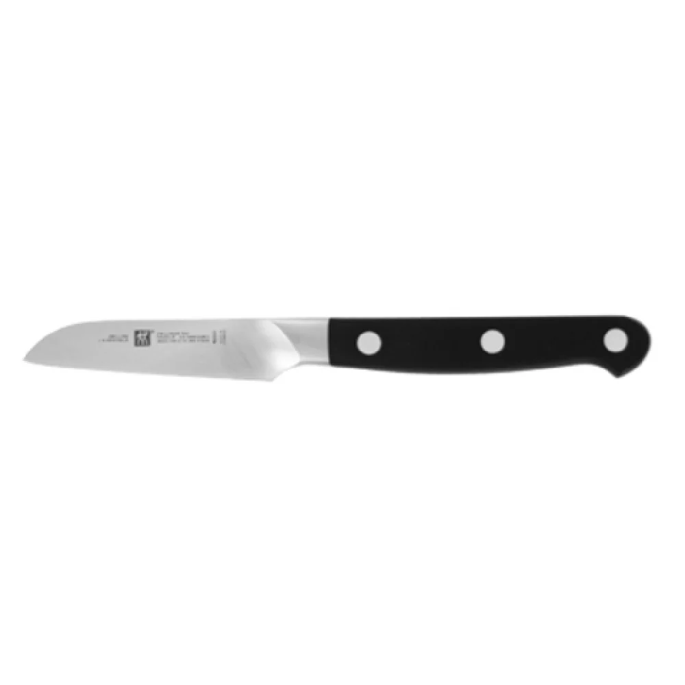 Zwilling 38400-093 3-1/2 Inch High Carbon Stainless Steel Paring Knife with Black Handle