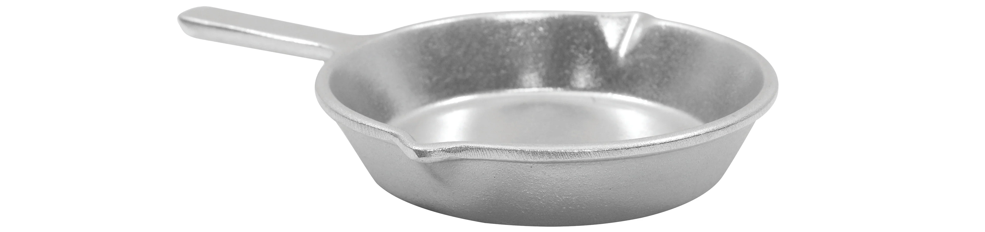 Tablecraft CW1980BKGS 12 Oz Fry Pan Cold Holding Round Cast Aluminum Black with Green Speckle Finish