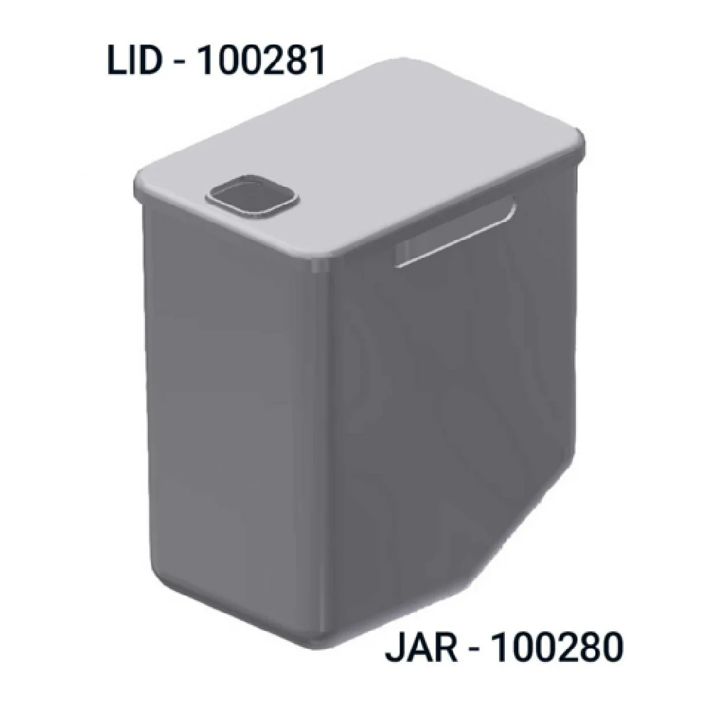 Server Products 100281 LID TO FOOD JAR Fits 1.3 Gallon BPA Free NSF