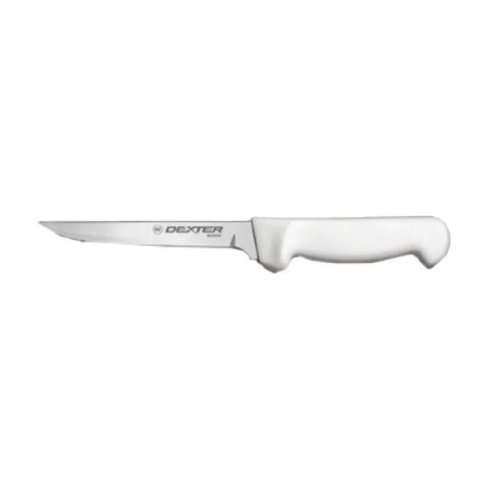 Dexter Russell P94820 5 Inch Narrow Stiff Boning Knife High Carbon Stainless Steel White Handle Dexter Russell P94820 5 Inch Narrow Stiff Boning Knife High Carbon Stainless Steel White Handle