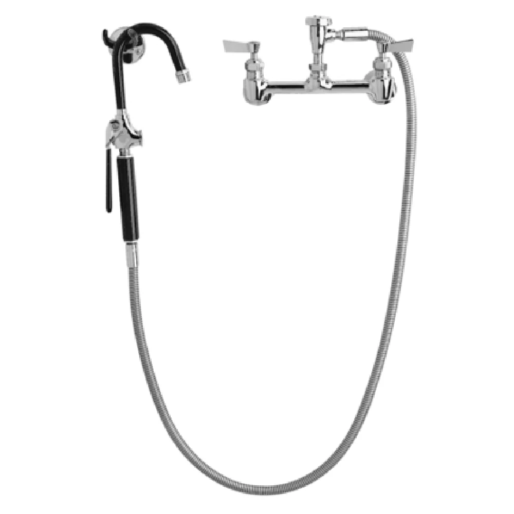 Fisher 22400 8 Inch Pot Filler Wall Mount Faucet with Vacuum Breaker Fisher 22400 8 Inch Pot Filler Wall Mount Faucet with Vacuum Breaker