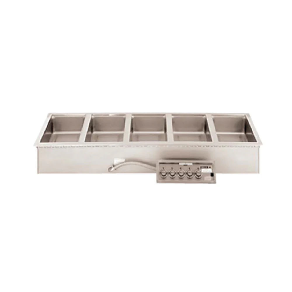 Wells MOD-500TD 71 Inch Built-In Electric Food Warmer with Drains
