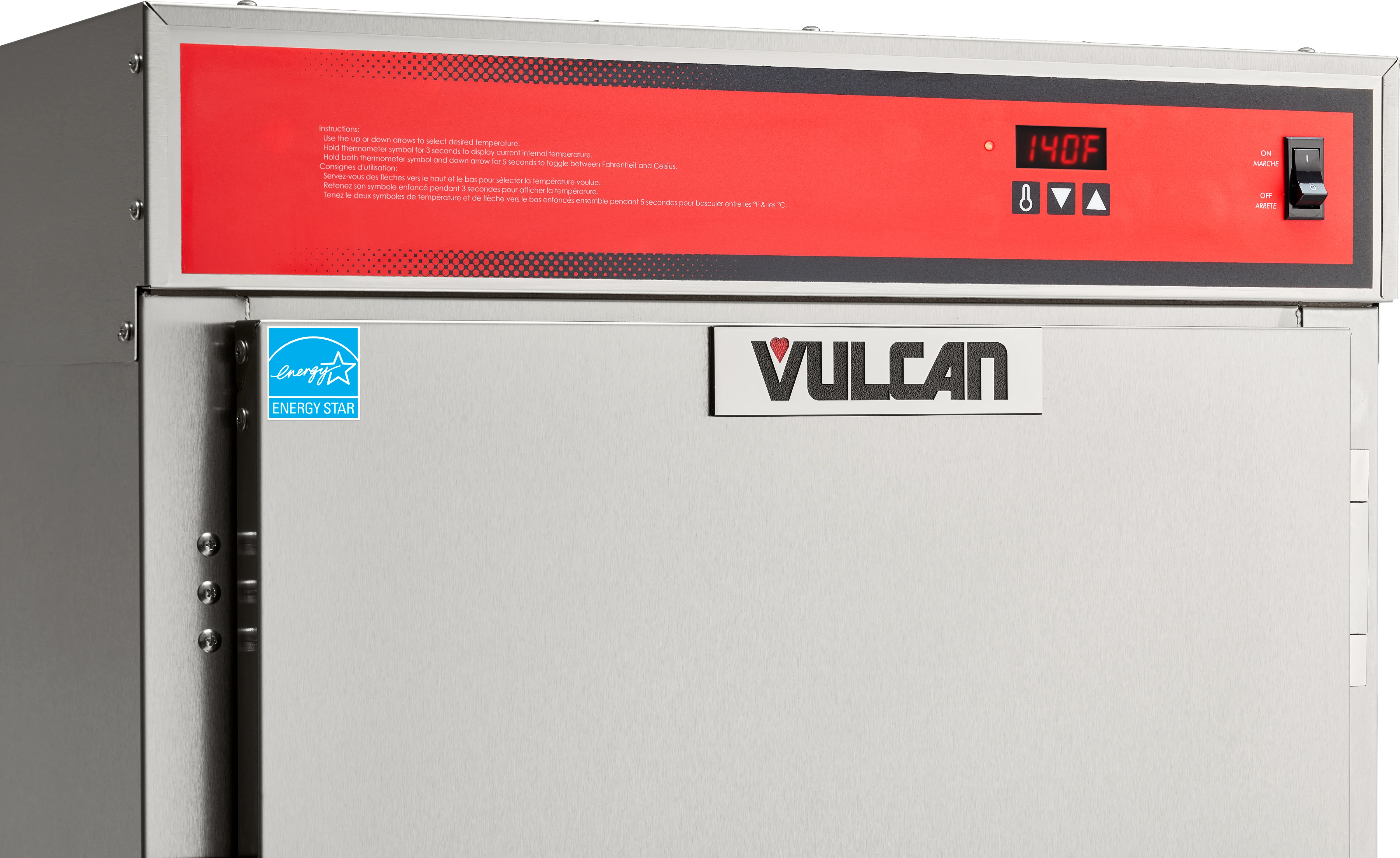 Vulcan VBP13ES_120/60/1 27 Inch Heated Cabinet Mobile Stainless Steel with Adjustable Tray Slides Vulcan VBP13ES_120/60/1 27 Inch Heated Cabinet Mobile Stainless Steel with Adjustable Tray Slides