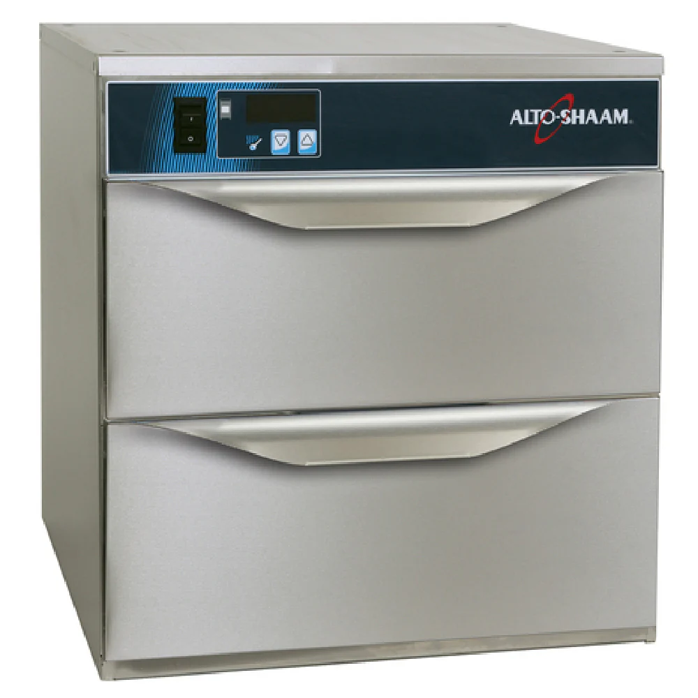 Alto Shaam 500-2DN_120/60/1 17 Inch Halo Heat Narrow Warming Drawer Free Standing Two Drawer