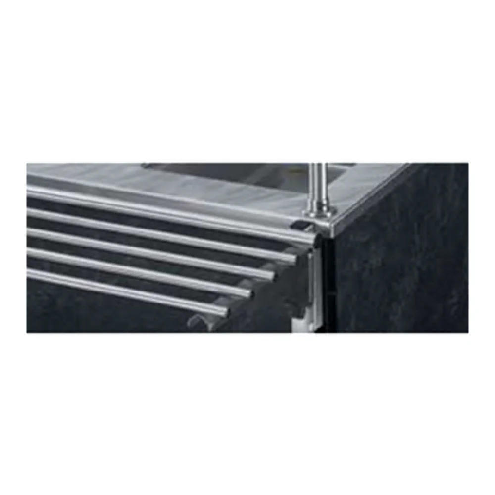 Vollrath 9882006-2 88 Inch Tray Slide Tubular Design Removable Brackets Stainless Steel Vollrath 9882006-2 88 Inch Tray Slide Tubular Design Removable Brackets Stainless Steel