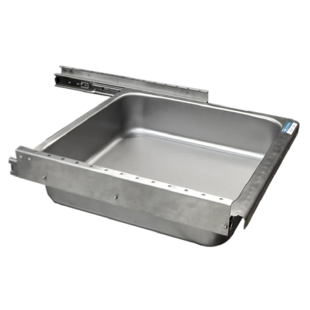 BK Resources EDRB-20 20 Inch Economy Drawer Assembly Stainless Steel with Roller Bearing Slides BK Resources EDRB-20 20 Inch Economy Drawer Assembly Stainless Steel with Roller Bearing Slides