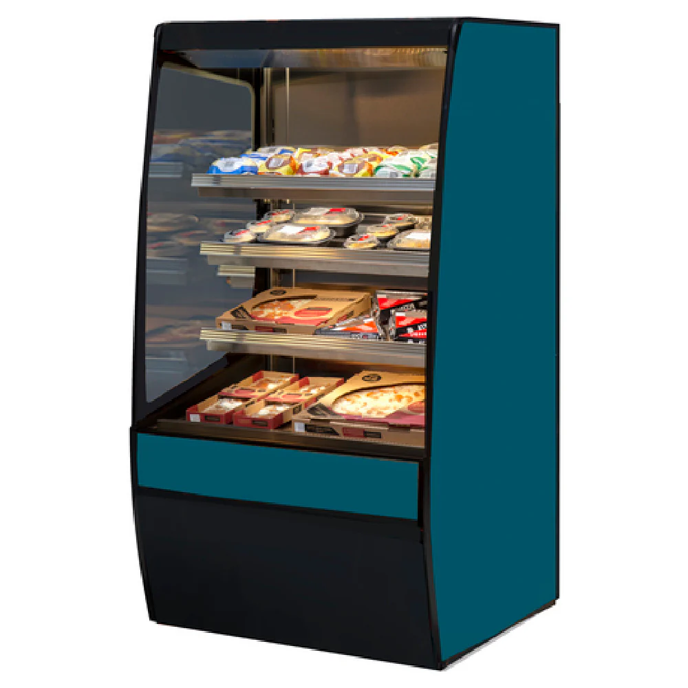 Federal Industries VNSS7278C 71 Inch Non-Refrigerated Merchandiser Stainless Steel and Black Federal Industries VNSS7278C 71 Inch Non-Refrigerated Merchandiser Stainless Steel and Black