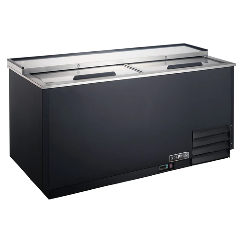 Spartan SBGF-50 49 Inch Glass Froster Self-Contained Black Exterior