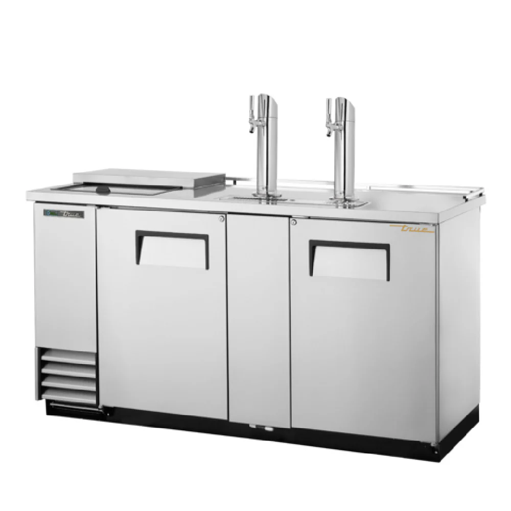 True Refrigeration TDD-3CT-S-HC 69 Inch Draft Beer Cooler Stainless Steel with Club Top True Refrigeration TDD-3CT-S-HC 69 Inch Draft Beer Cooler Stainless Steel with Club Top