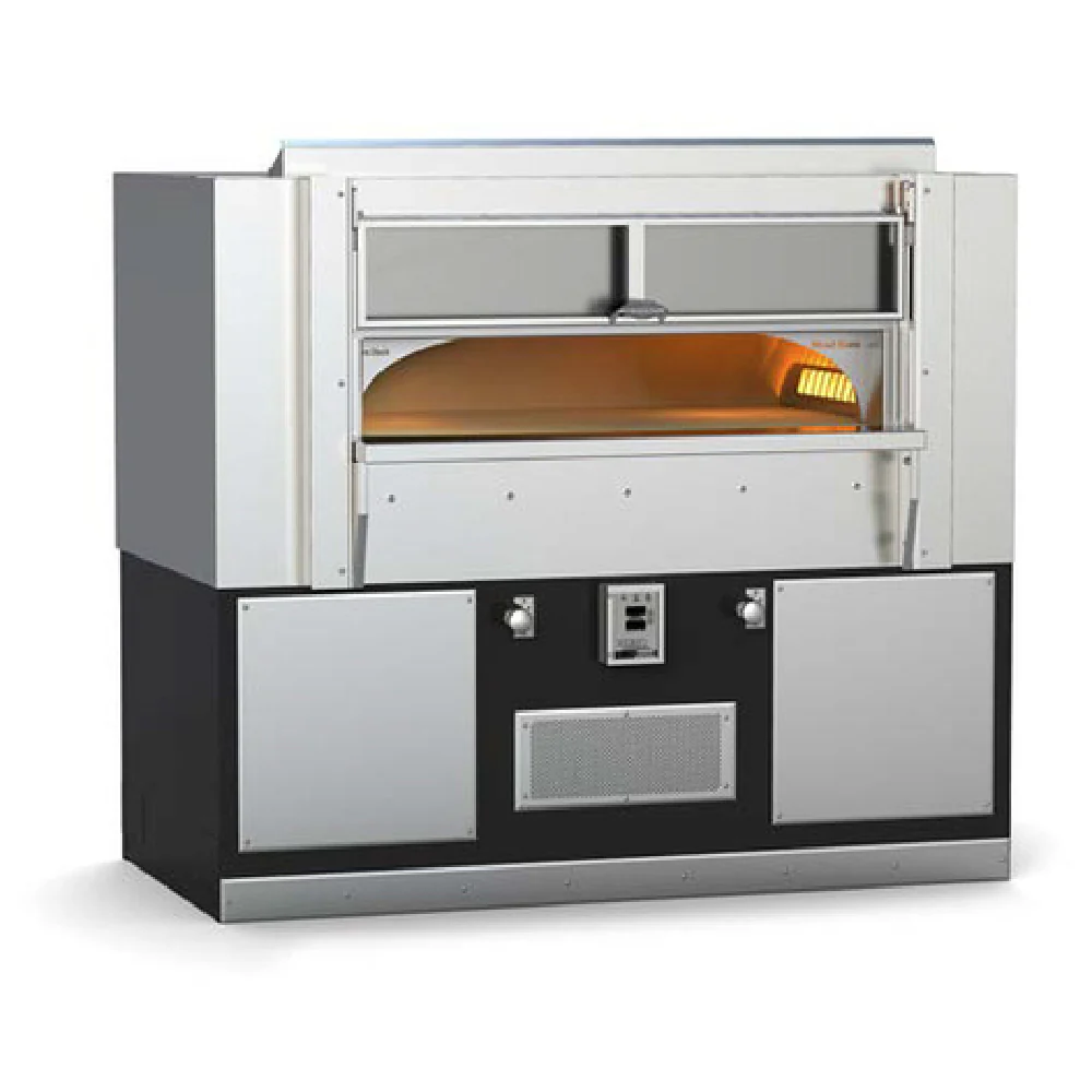 Wood Stone FD-8645-RFGLRIRW 68 Inch Stone Hearth Oven with Gas Burner 220000 BTU
