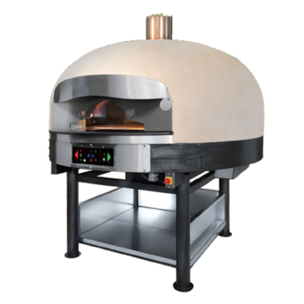 Rosito Bisani PG100-CB 39 Inch Gas Fired Pizza Oven with Infrared Burner 71800 BTU Rosito Bisani PG100-CB 39 Inch Gas Fired Pizza Oven with Infrared Burner 71800 BTU