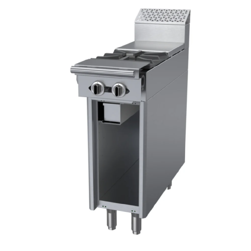 Garland C12-15S 12 Inch Gas Range with 35,000 BTU Burner and Hot Top