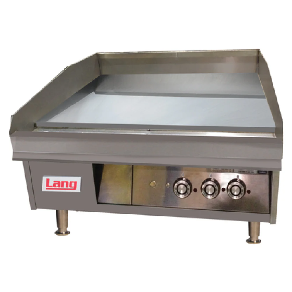 Lang 148TC 48 Inch Heavy Duty Electric Griddle Countertop Stainless Steel with Grease Drawer Lang 148TC 48 Inch Heavy Duty Electric Griddle Countertop Stainless Steel with Grease Drawer