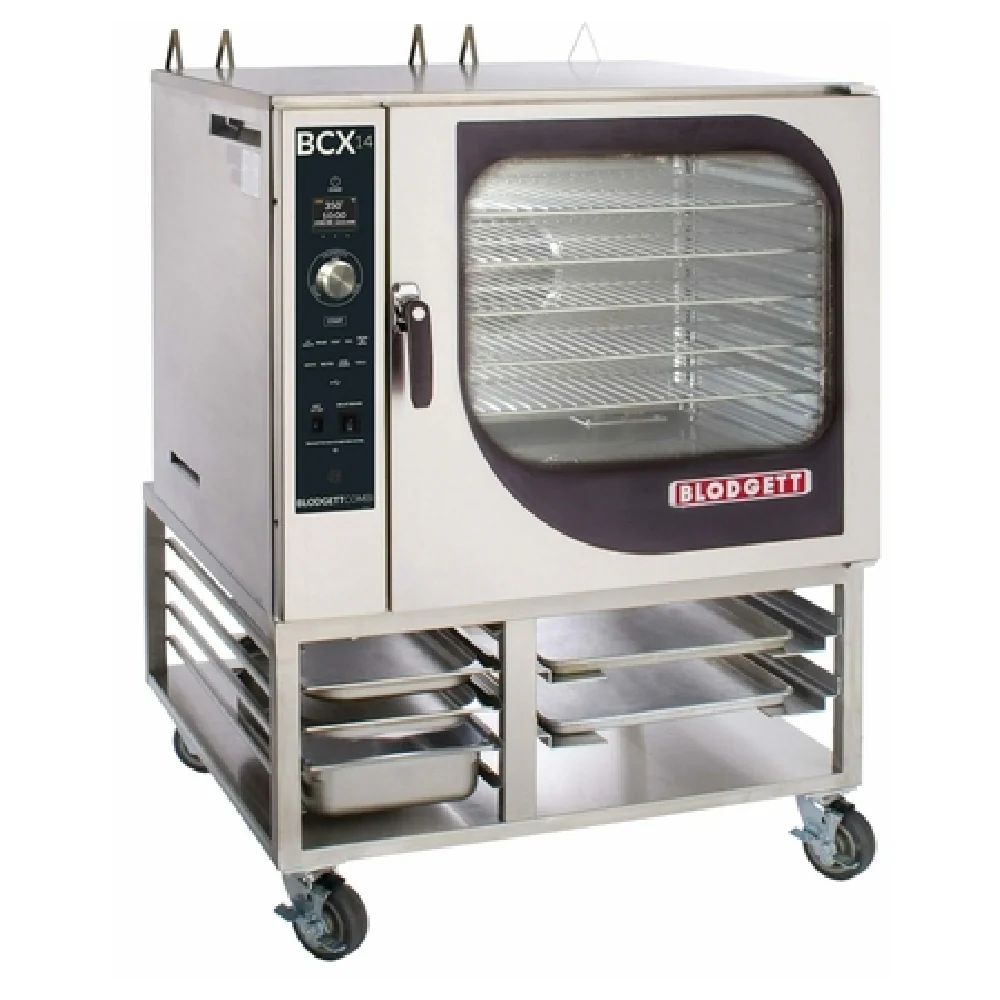 Blodgett BCX-14G SGL_LP_208-240/60/1 40 Inch Combi Oven Steamer Gas with Core Temperature Probe 115000 BTU