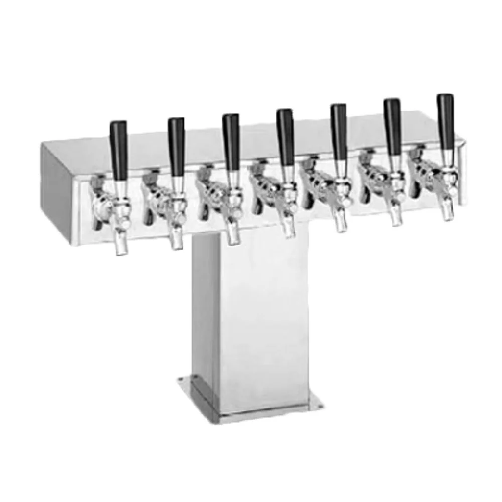 Perlick 4006S10BPC 30 Inch Countertop Glycol Cooled Draft Beer Tower Chrome Finish