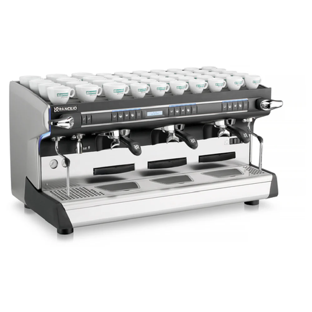 Rancilio CLASSE 9 USB3 TALL 39 Inch 3 Group Electric Espresso Machine with Volumetric Pump Rancilio CLASSE 9 USB3 TALL 39 Inch 3 Group Electric Espresso Machine with Volumetric Pump