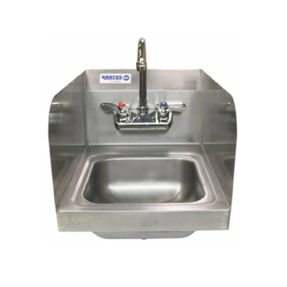 Hubert 28W-091 Kratos® Commercial Hand Sink With Gooseneck Faucet 12