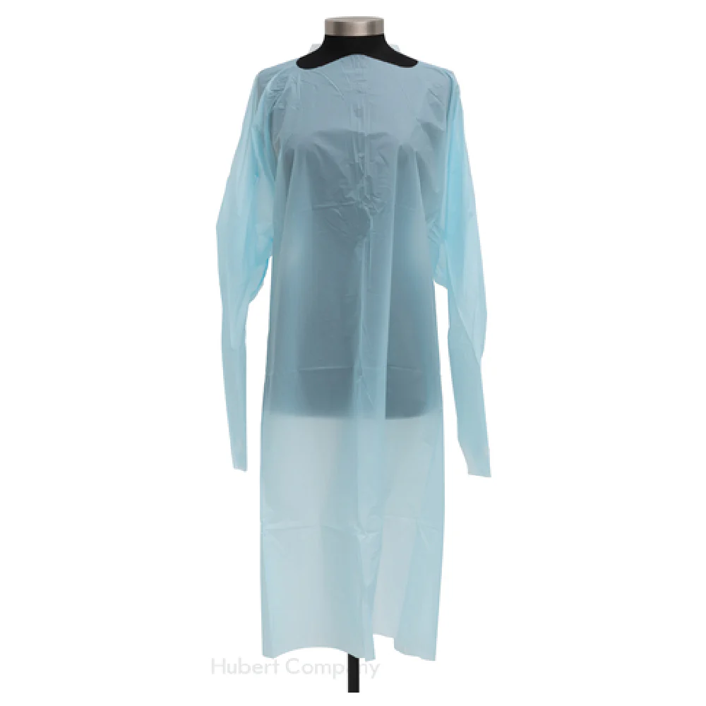 Hubert 18477 Isolation Gown Disposable Waterproof