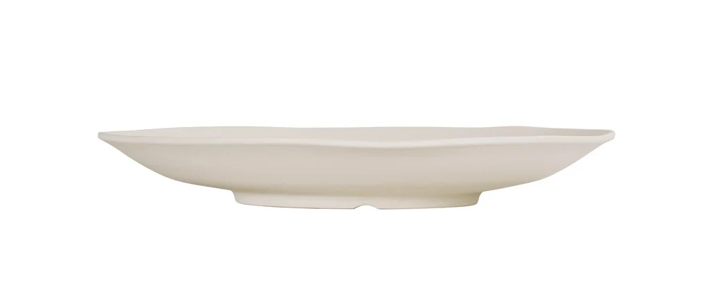 Cal Mil 24030-14-103 14 Inch Hand Thrown Bowl Dishwasher Safe Melamine Ivory Cal Mil 24030-14-103 14 Inch Hand Thrown Bowl Dishwasher Safe Melamine Ivory