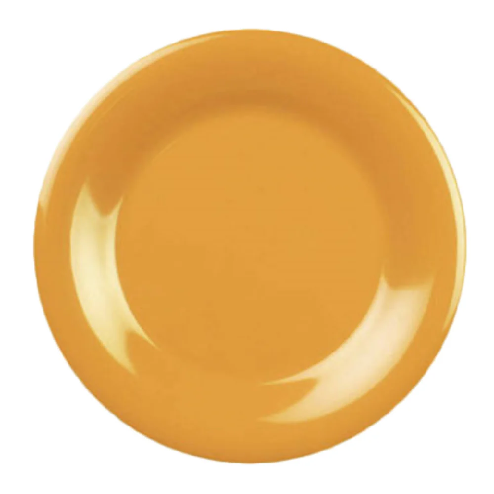 Thunder Group CR009YW 9-1/4 Inch Round Plate Melamine Break-Resistant Yellow Thunder Group CR009YW 9-1/4 Inch Round Plate Melamine Break-Resistant Yellow
