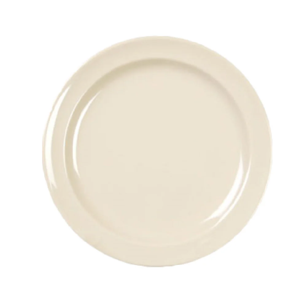 Thunder Group NS110T 10-1/4 Inch Diameter Break-resistant Melamine Plate Tan Thunder Group NS110T 10-1/4 Inch Diameter Break-resistant Melamine Plate Tan