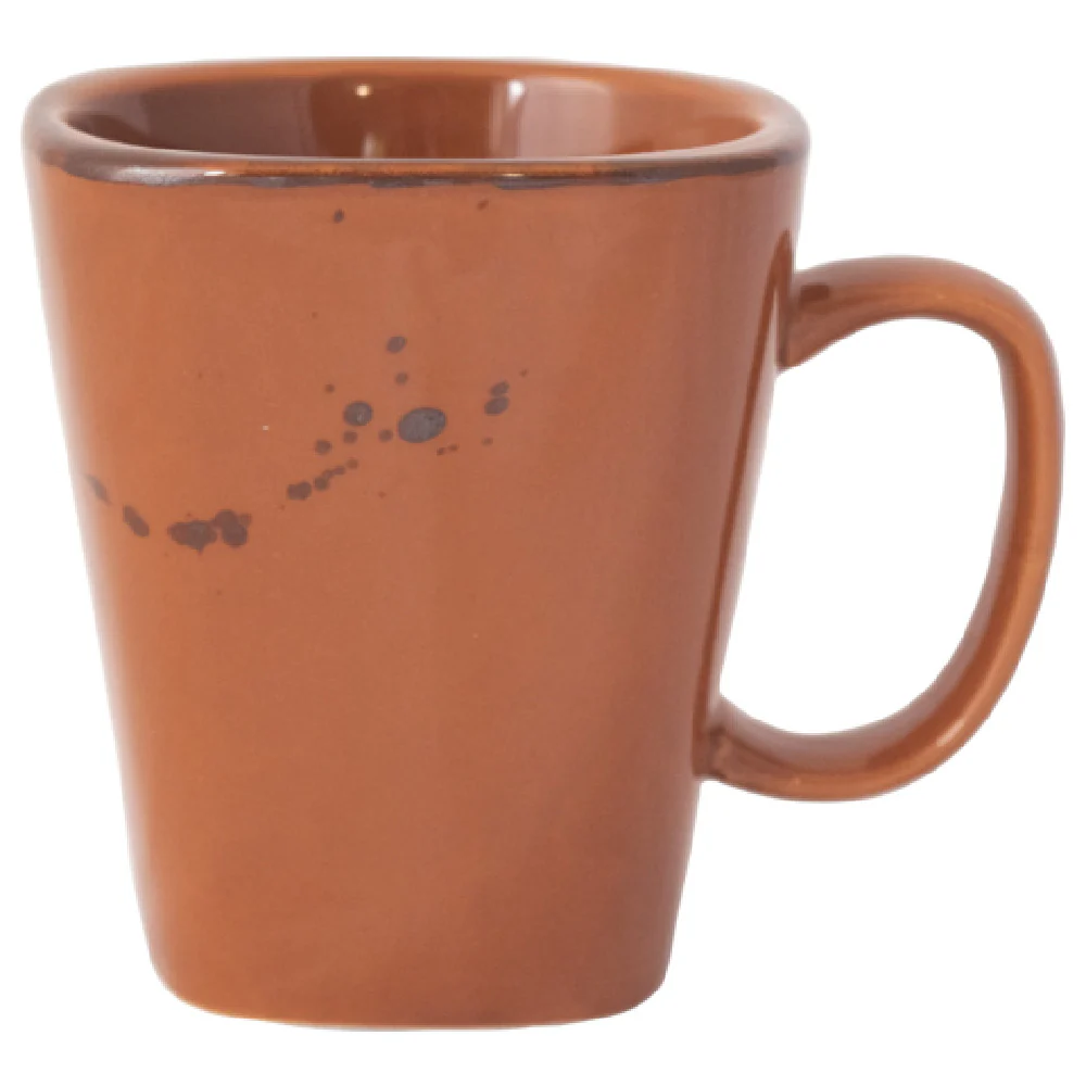 International Tableware SV-17-TE 12 Oz Cup with Handle Speckled Stoneware