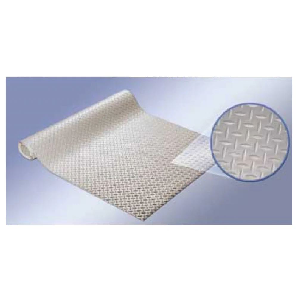 Cactus Mat 1051R-3_GRAY 3' Vinyl Diamond Plate Runner Resistant to Oils and Cleaners