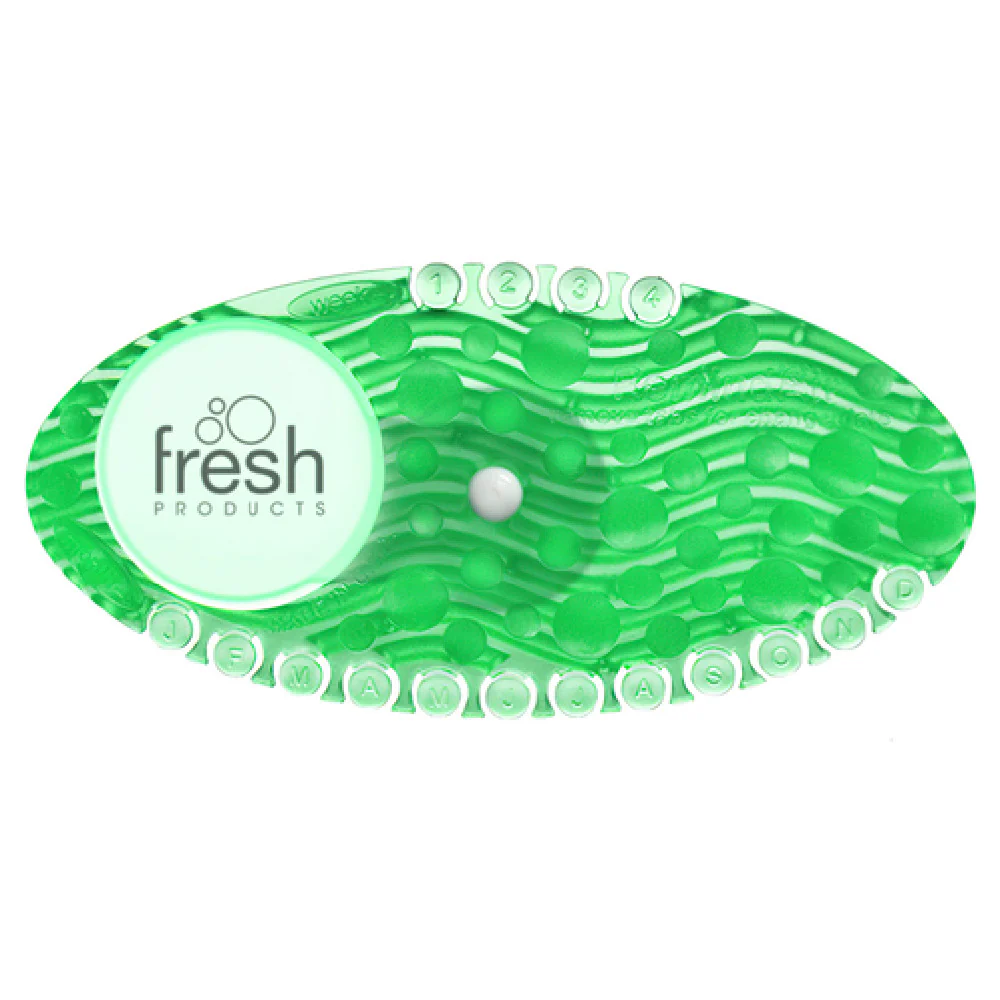 Royal Industries DEOD CURVE MELON Curve Air Freshener Cucumber Melon Scent Includes (2) Plastic Holders With An Adhesive Backing (10 Each Per Pack 6 Packs Per Case) Royal Industries DEOD CURVE MELON Curve Air Freshener Cucumber Melon Scent Includes (2) Plastic Holders With An Adhesive Backing (10 Each Per Pack 6 Packs Per Case)