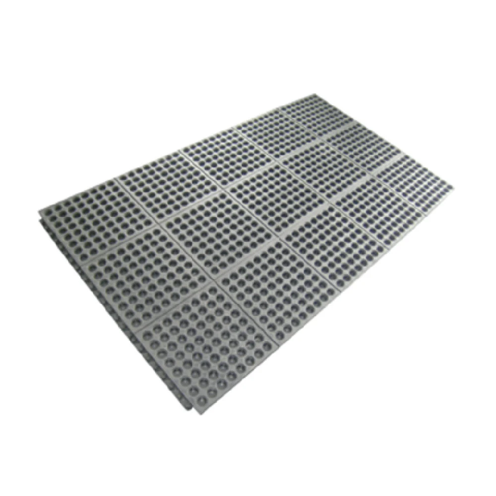 Admiral Craft MAT-3534BK 3' Anti-Fatigue Floor Mat Grease Resistant Black Rubber