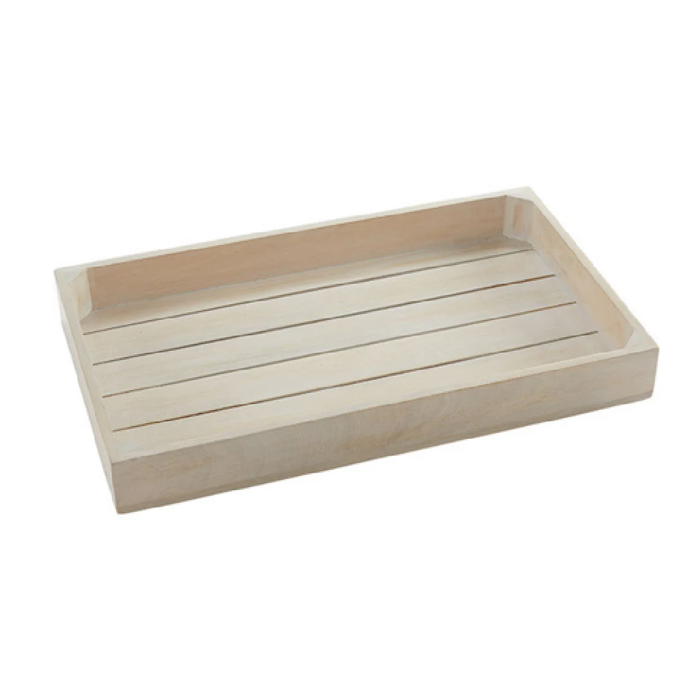 American Metalcraft MWS2012 12 Inch Wooden Crate Sun-Bleached Full Size Wood