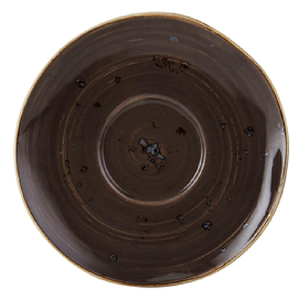 Tuxton GGM-084 6-3/8 Inch Diameter Round Saucer Porcelain Lead-Free