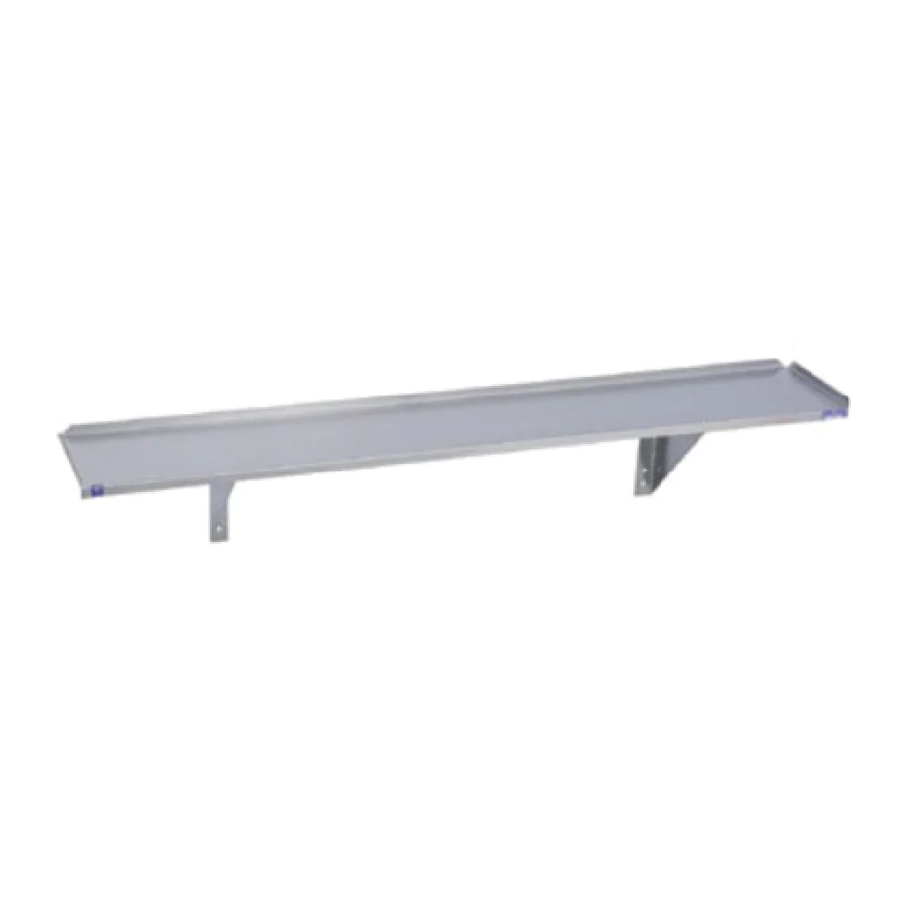 Duke 1156-12010-18 120 Inch Wall-mounted Shelf 18 Gauge Stainless Steel Duke 1156-12010-18 120 Inch Wall-mounted Shelf 18 Gauge Stainless Steel