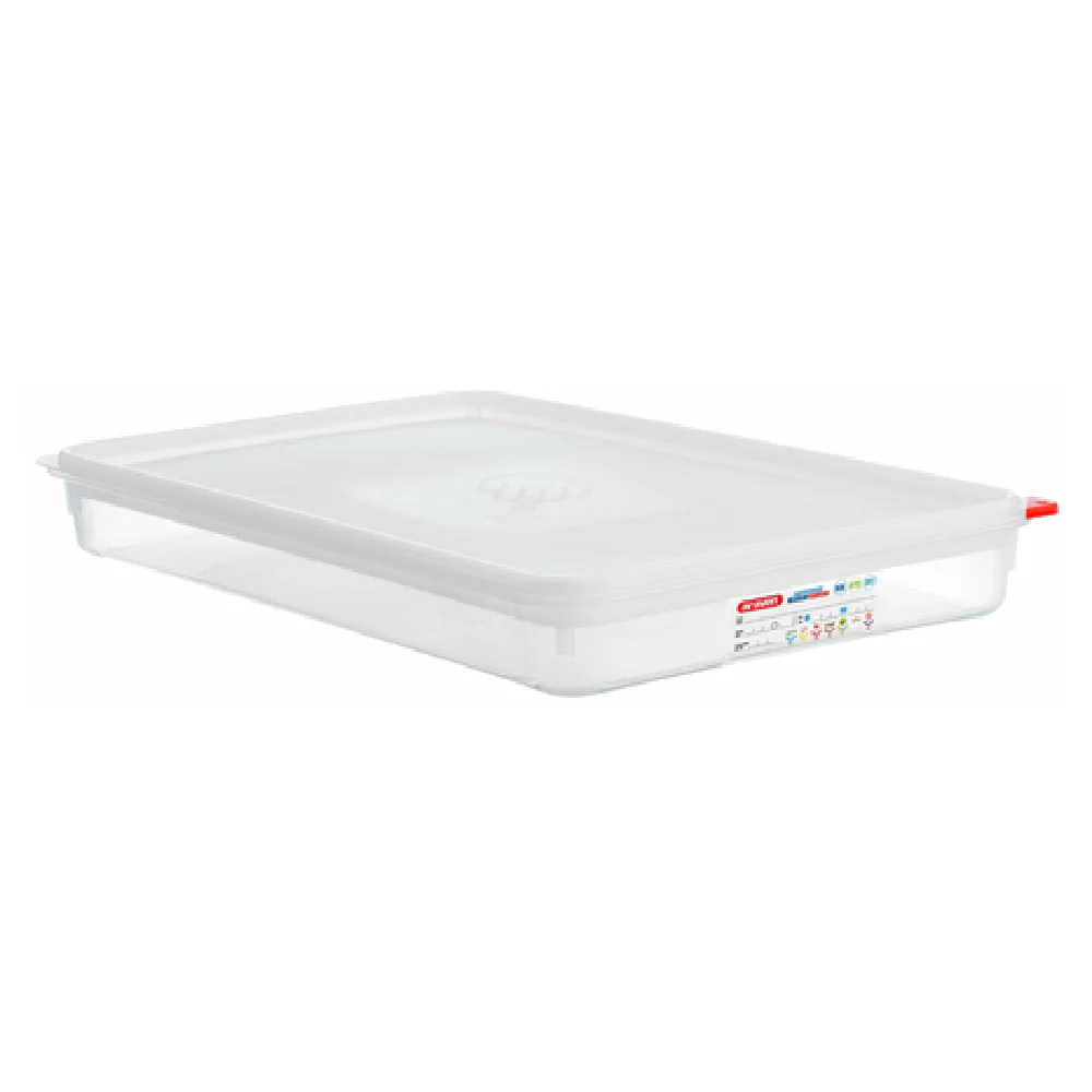 Carlisle 03044 8.5 Qt Food Storage Container GN 1/1 Polypropylene Transparent with Airtight Lid Carlisle 03044 8.5 Qt Food Storage Container GN 1/1 Polypropylene Transparent with Airtight Lid