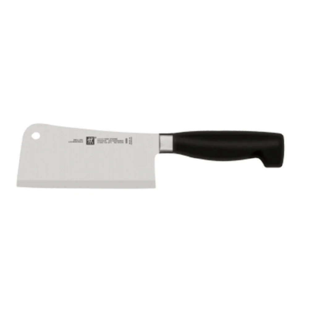 Zwilling 31095-150 6 Inch FRIODUR Hardened Meat Cleaver Knife High Carbon Steel Polypropylene Handle