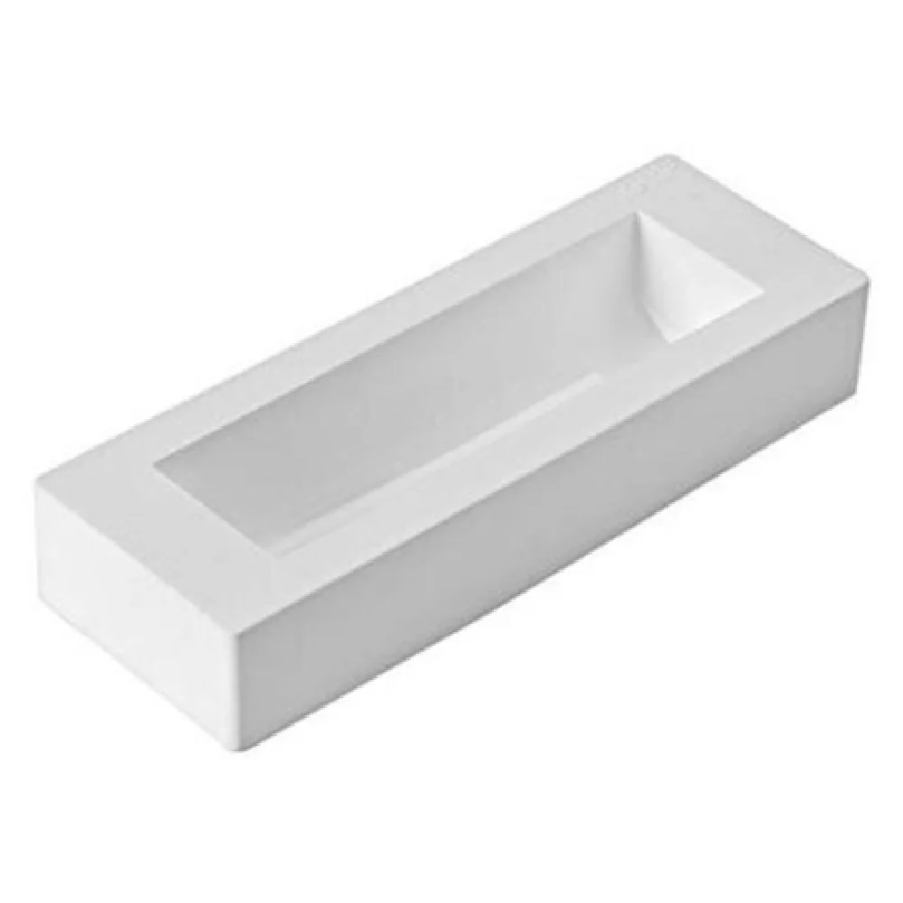 Louis Tellier BUCHE 1 43.95 Oz Food Mold Silicone White Ideal for Pastry Production