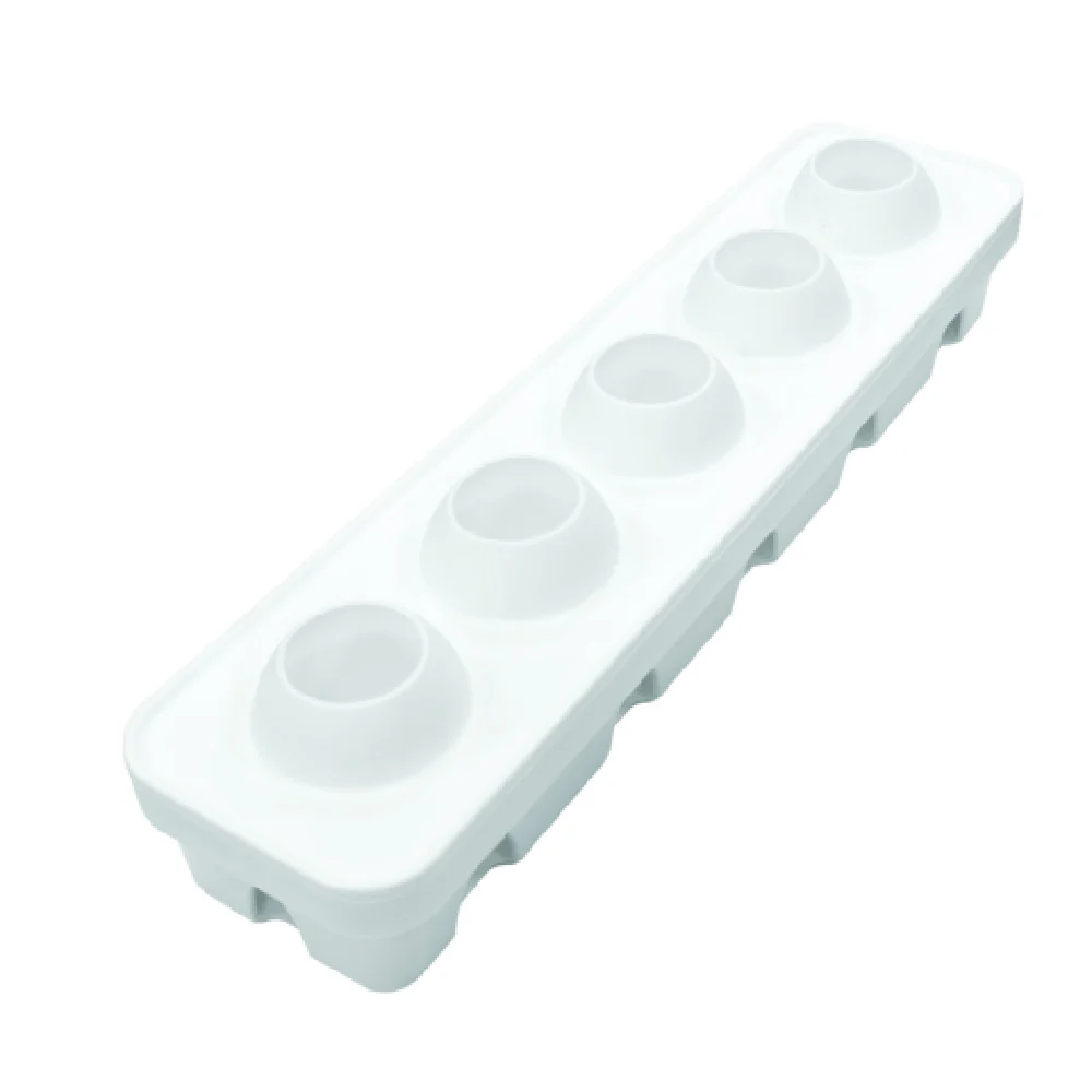 Louis Tellier CURVEMELACILI30 Silicone Mould Dishwasher Safe 15 Piece Food Mold