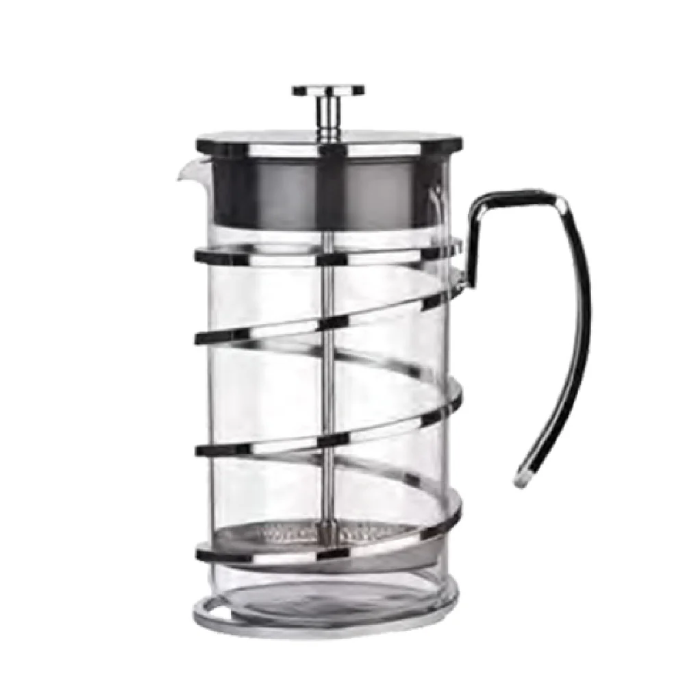 Libbey 73590 17 Oz French Press with Borosilicate Glass Carafe Stainless Steel Libbey 73590 17 Oz French Press with Borosilicate Glass Carafe Stainless Steel